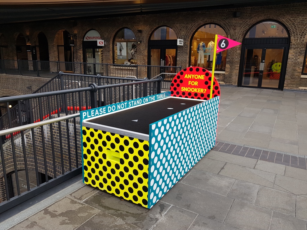 The Ham and Egger Files Playing Crazy Golf at Coal Drops Yard in